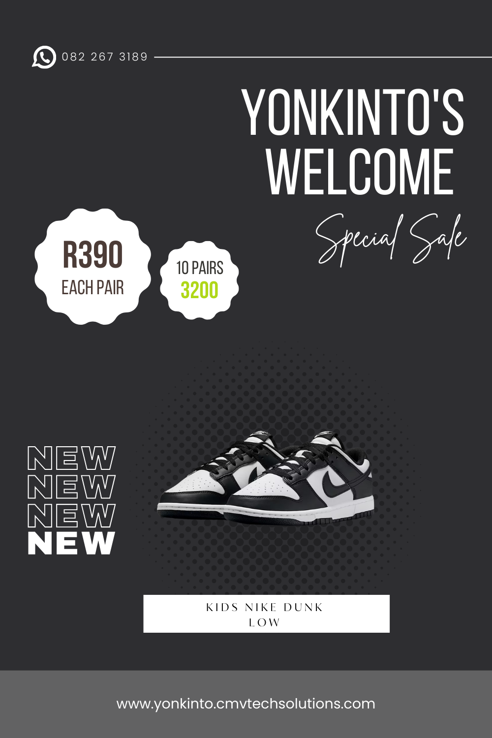N*ke dunk low kids